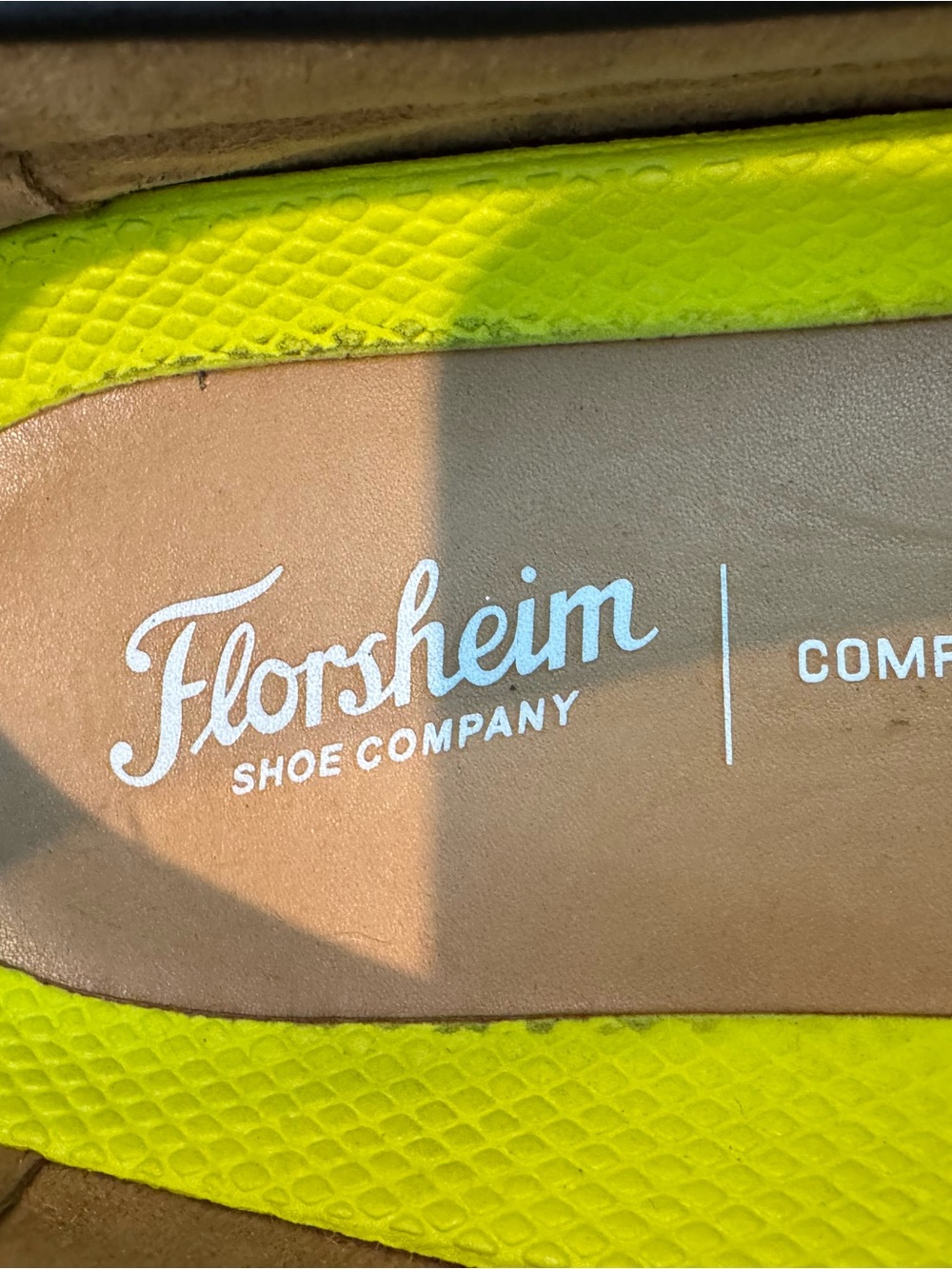 Florsheim Black Perforated Penny Loafers - Picture 10 of 13